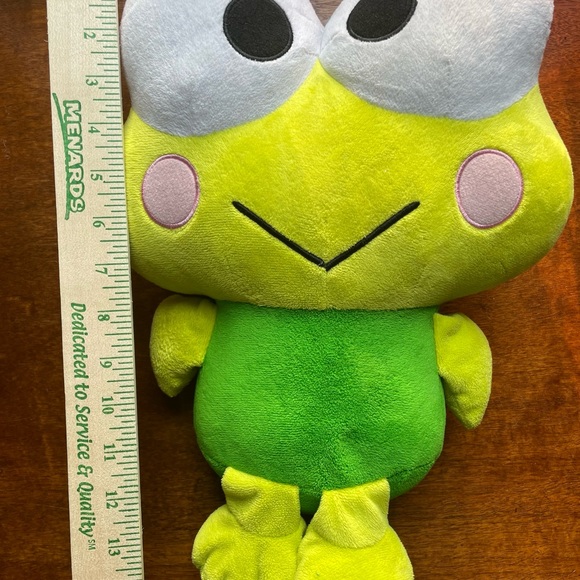 SANRIO HELLO KITTY KEROPPI FROG FIESTA STUFFED ANIMAL PLUSH TOY SOFT 15” - Picture 8 of 10